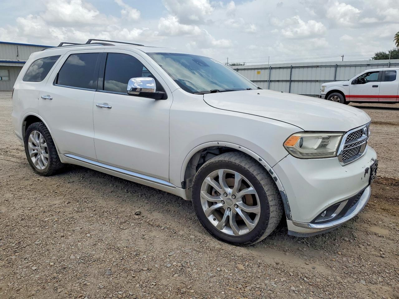 2017 Dodge Durango Citadel White vin: 1C4RDHEG3HC606161