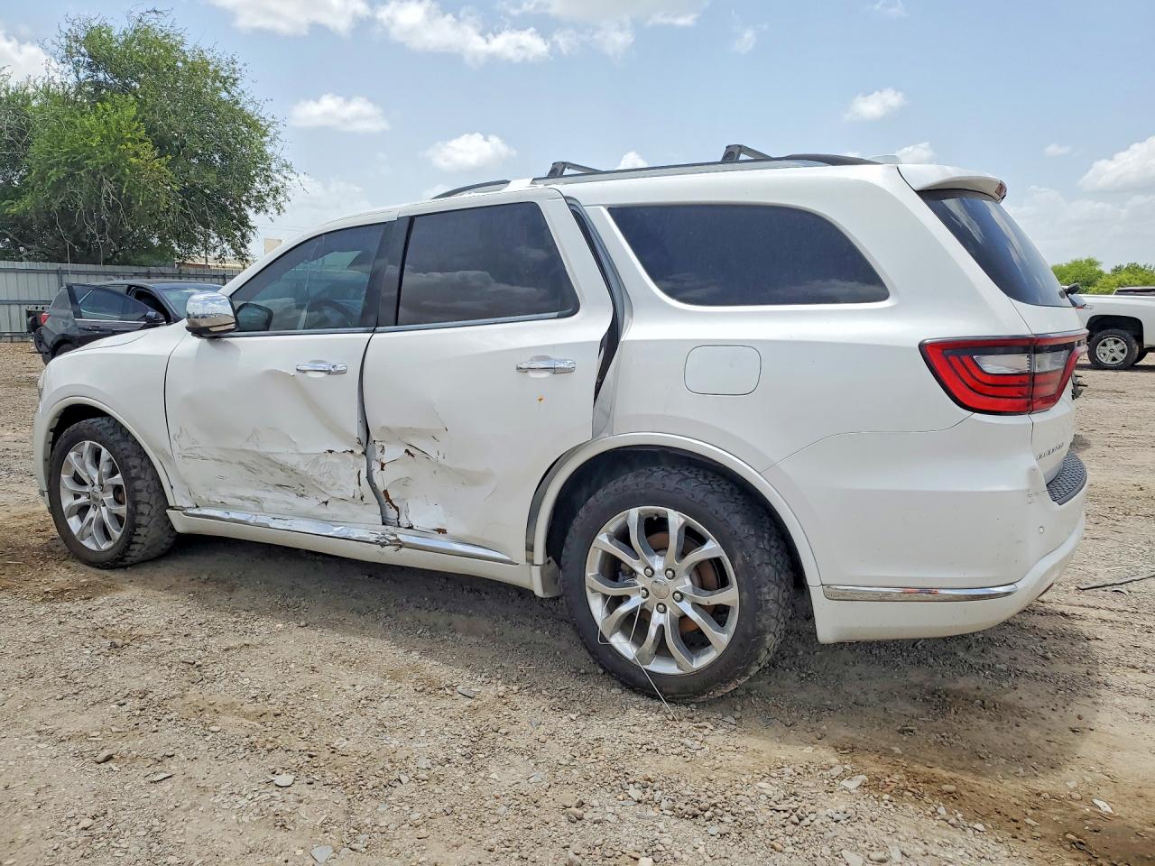 2017 Dodge Durango Citadel White vin: 1C4RDHEG3HC606161