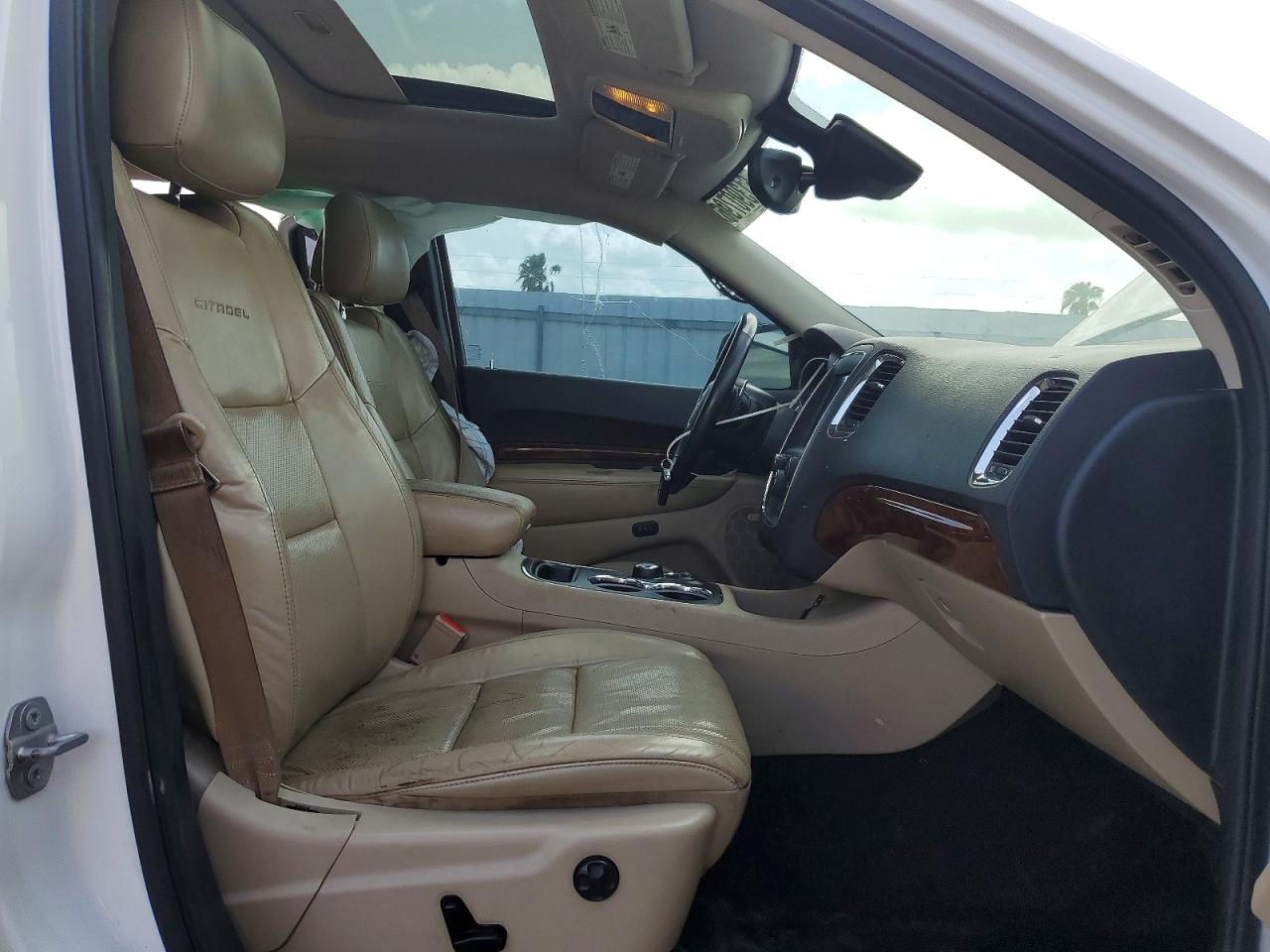 2017 Dodge Durango Citadel White vin: 1C4RDHEG3HC606161