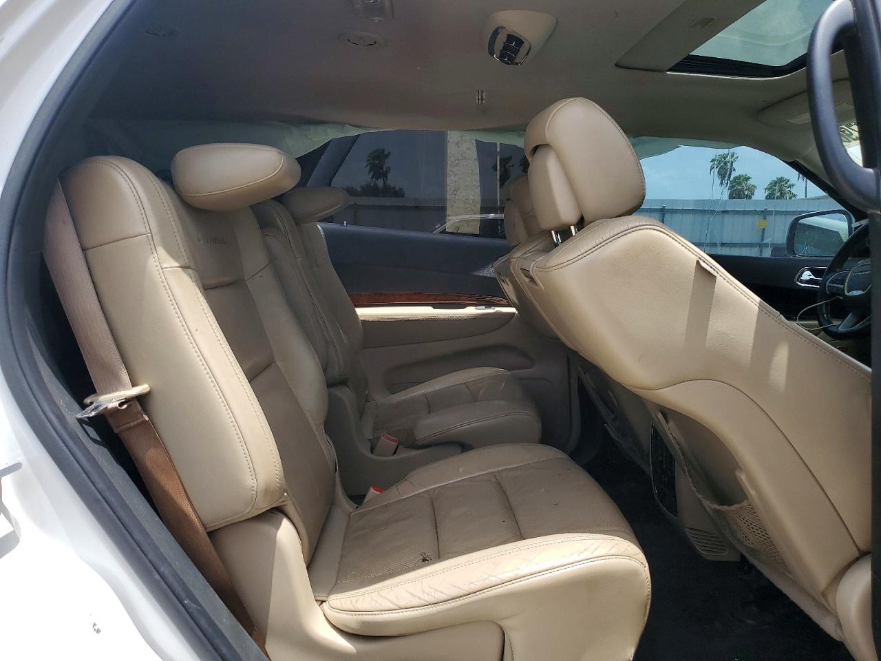 2017 Dodge Durango Citadel White vin: 1C4RDHEG3HC606161