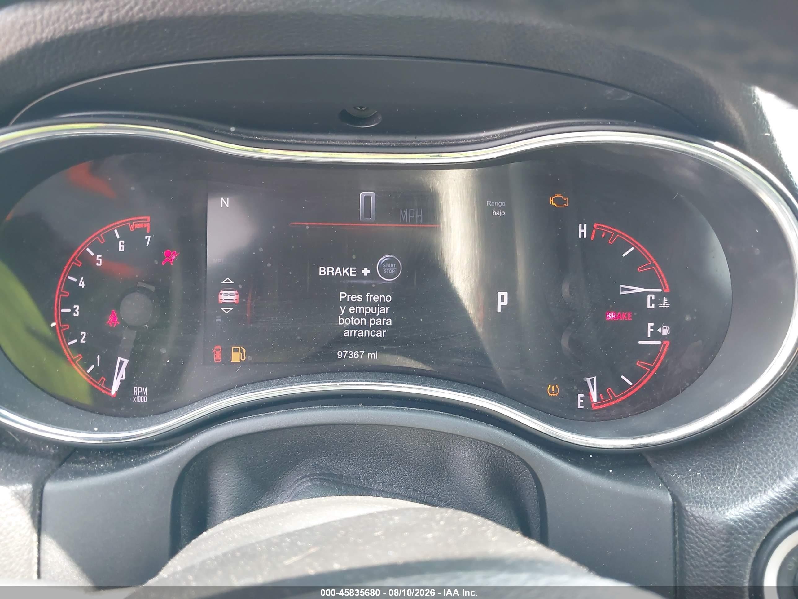 2014 Dodge Durango Citadel Black vin: 1C4RDHEG5EC344171
