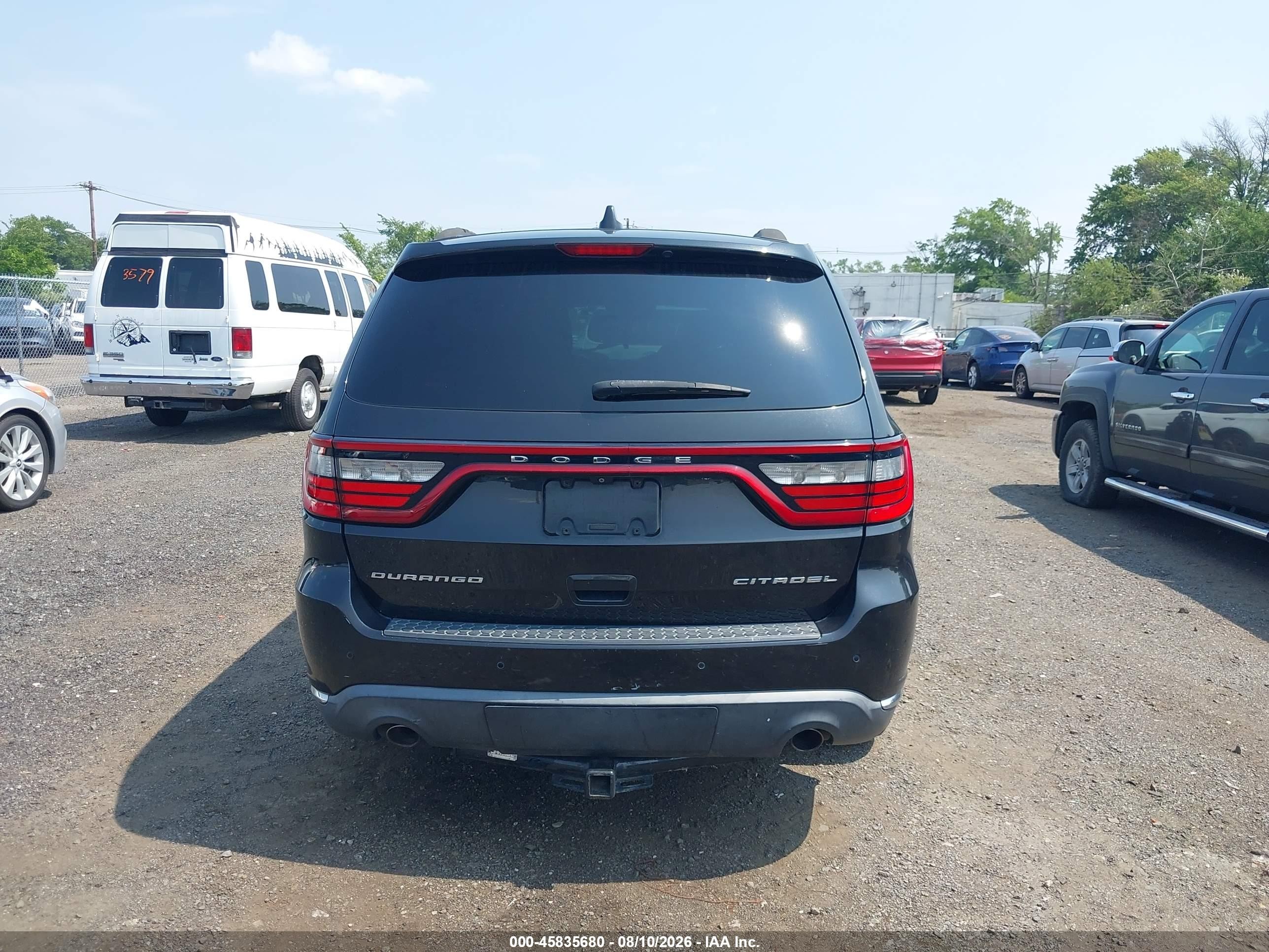 2014 Dodge Durango Citadel Black vin: 1C4RDHEG5EC344171