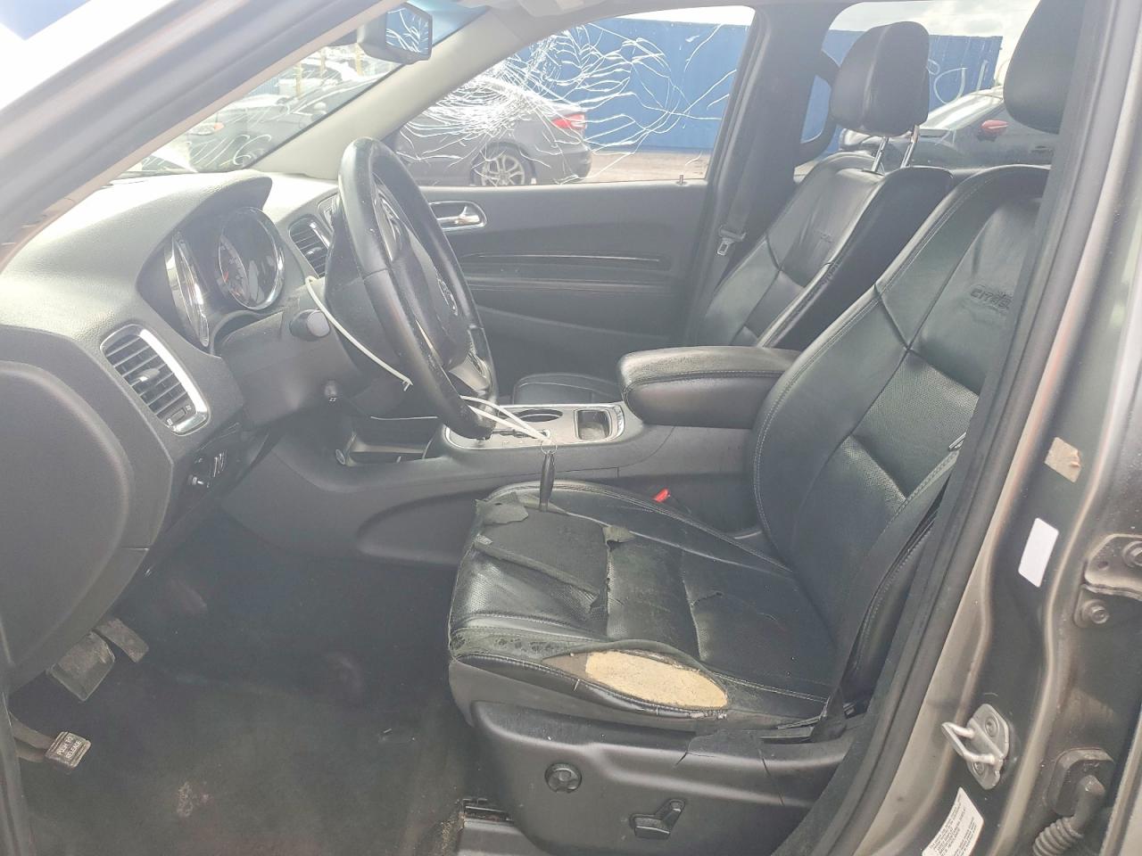 2012 Dodge Durango Citadel Gray vin: 1C4RDHEG6CC271096