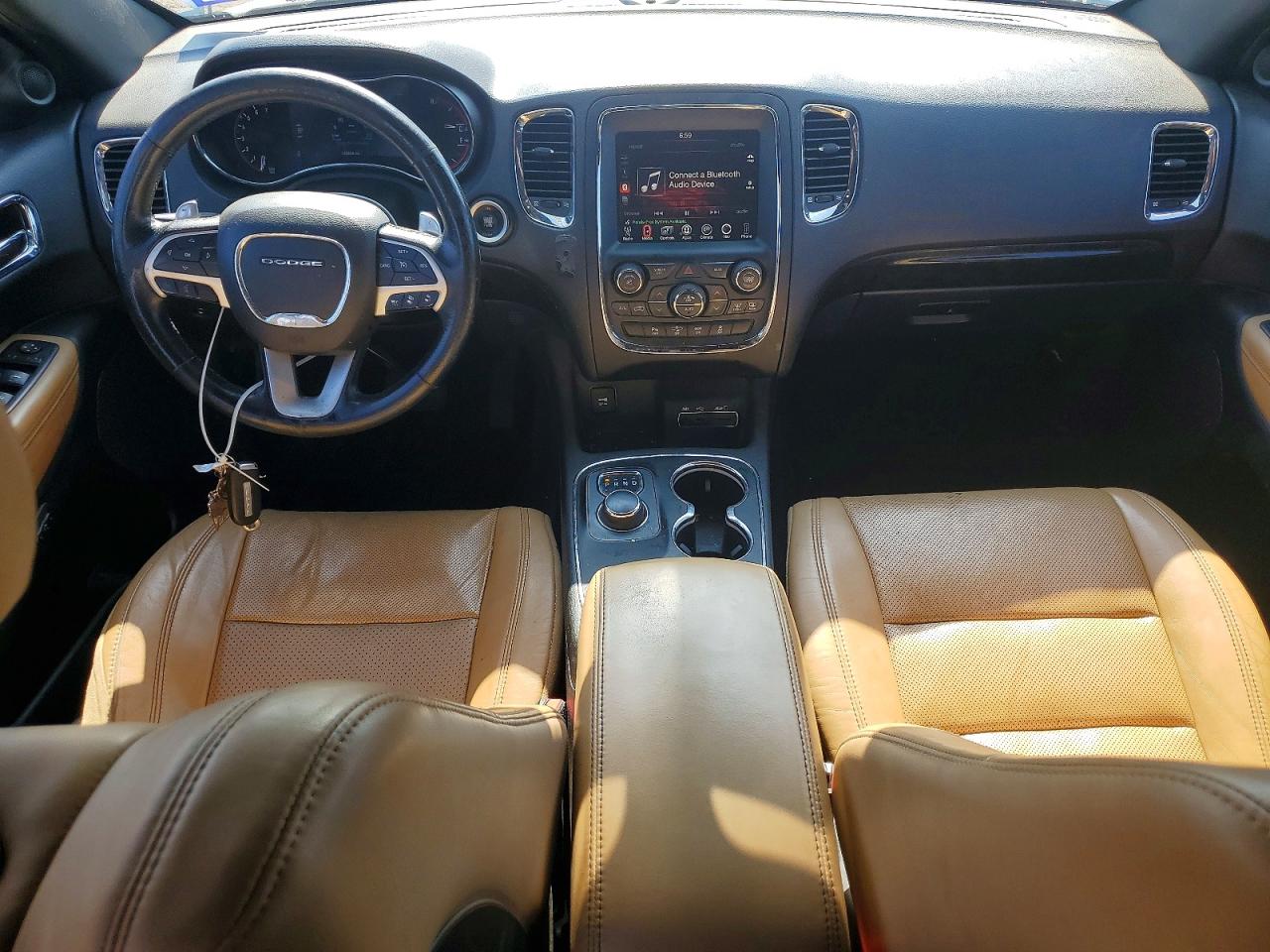 2014 Dodge Durango Citadel White vin: 1C4RDHEG7EC591014