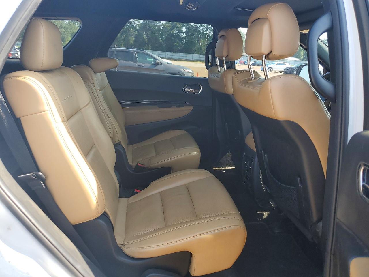 2014 Dodge Durango Citadel White vin: 1C4RDHEG7EC591014