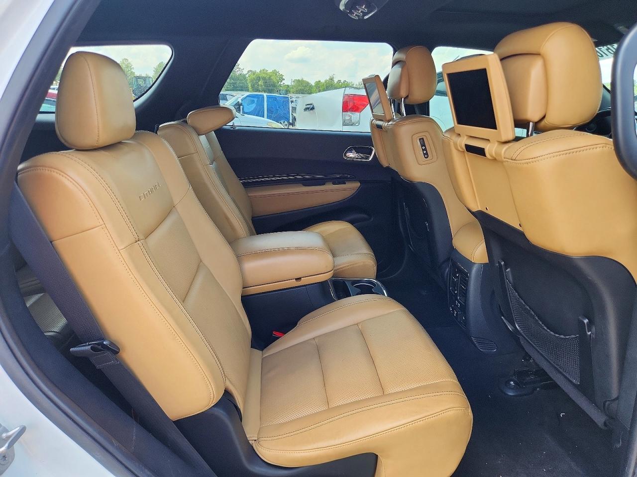 2015 Dodge Durango Citadel White vin: 1C4RDHEG7FC119834