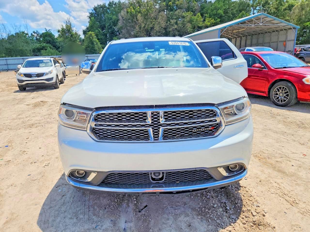 2015 Dodge Durango Citadel White vin: 1C4RDHEG7FC119834
