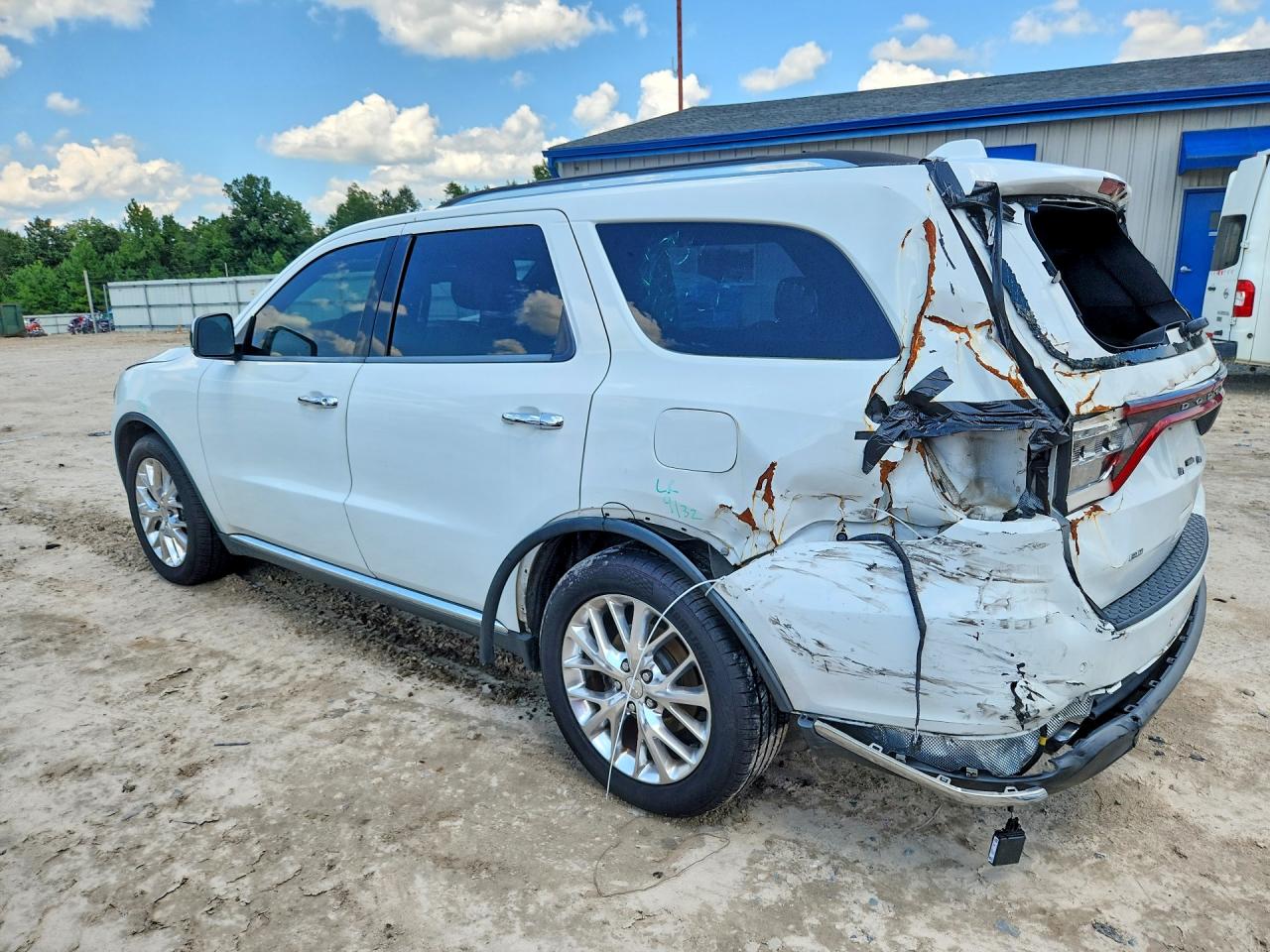 2015 Dodge Durango Citadel White vin: 1C4RDHEG7FC119834
