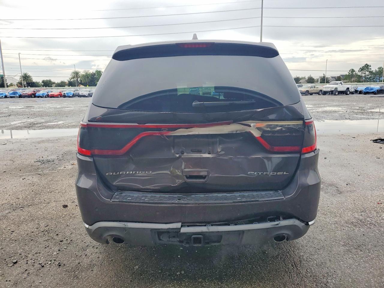 2015 Dodge Durango Citadel Gray vin: 1C4RDHEG7FC760241
