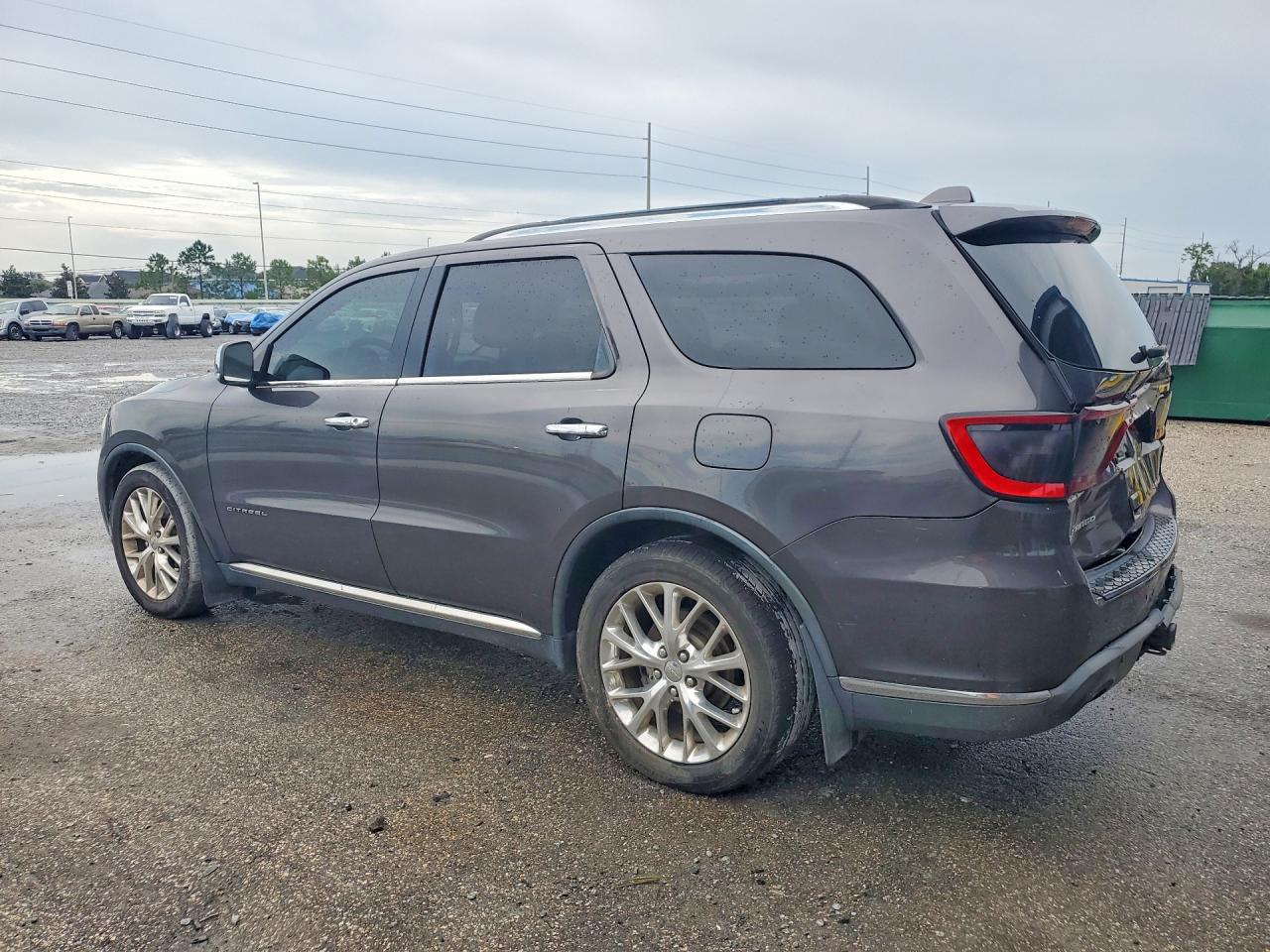 2015 Dodge Durango Citadel Gray vin: 1C4RDHEG7FC760241