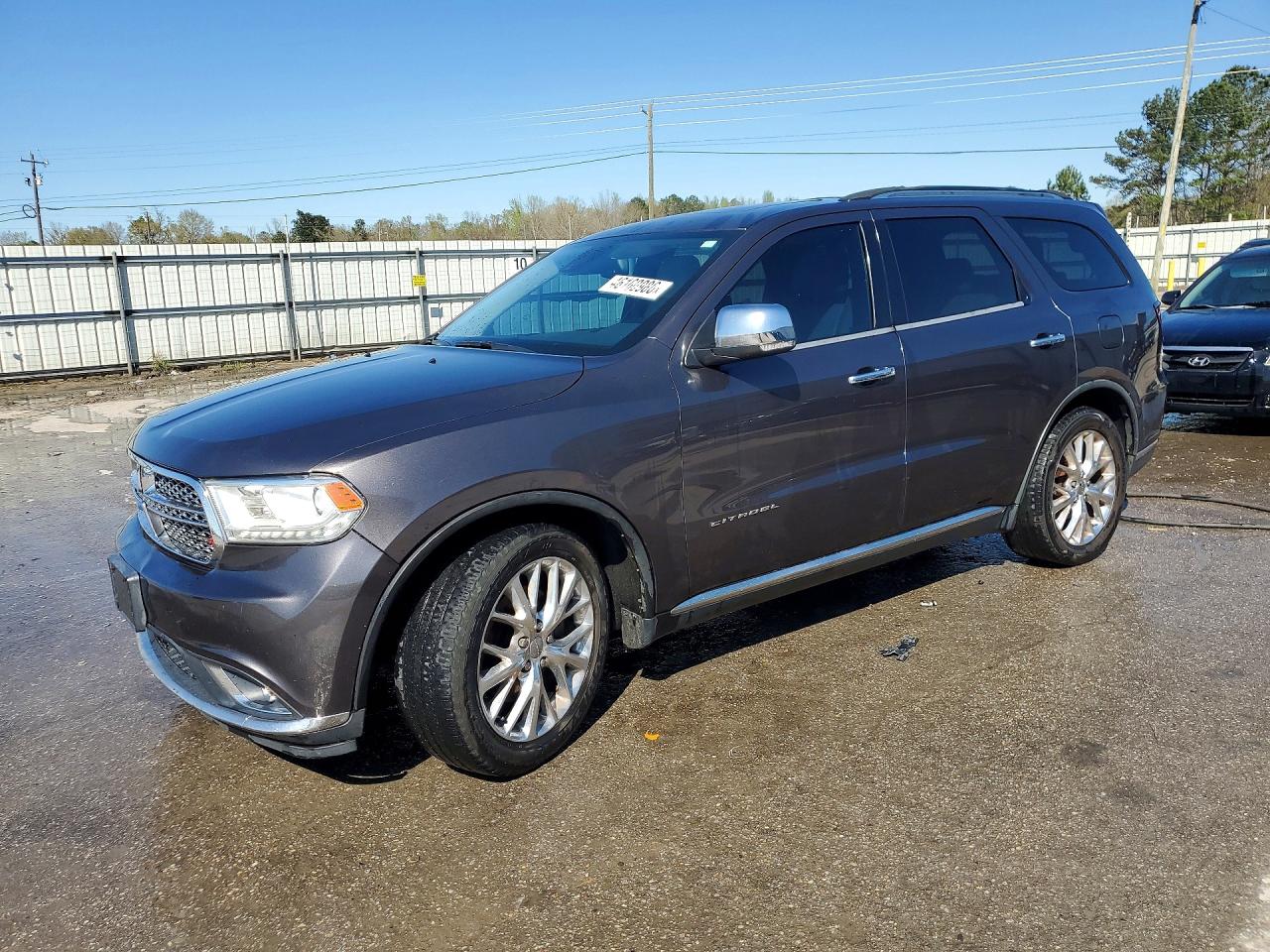 2015 Dodge Durango Citadel Charcoal vin: 1C4RDHEG9FC689690