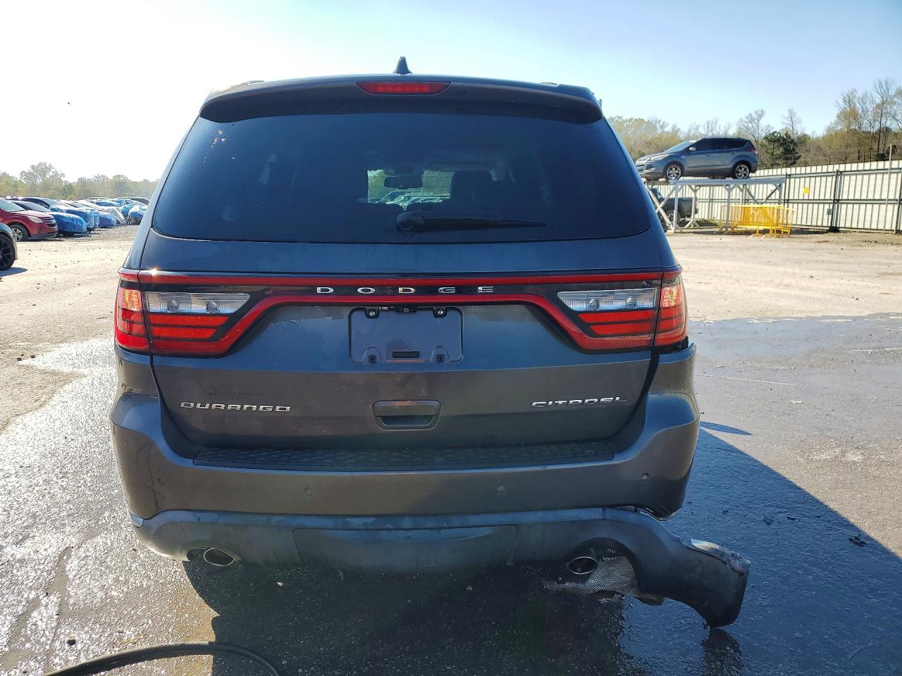 2015 Dodge Durango Citadel Charcoal vin: 1C4RDHEG9FC689690