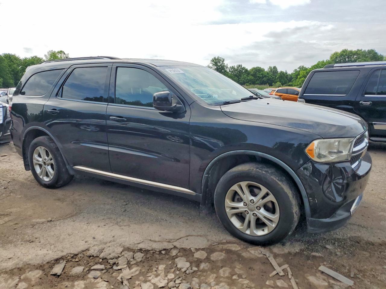 2012 Dodge Durango Sxt Black vin: 1C4RDJAG0CC130960