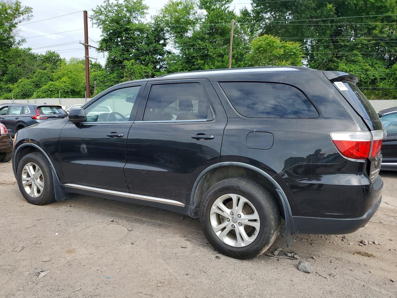 2012 Dodge Durango Sxt Black vin: 1C4RDJAG0CC130960