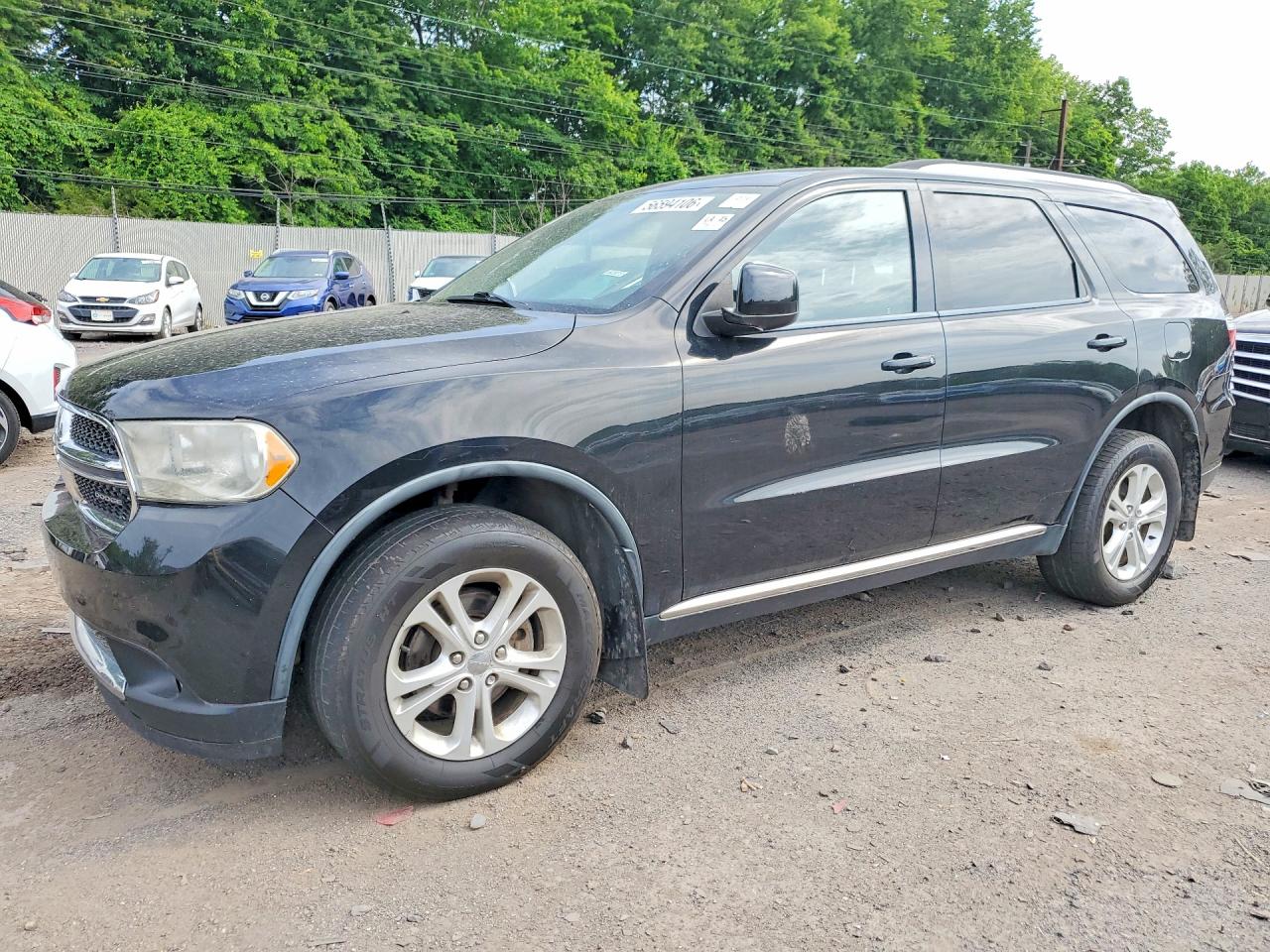 2012 Dodge Durango Sxt Black vin: 1C4RDJAG0CC130960