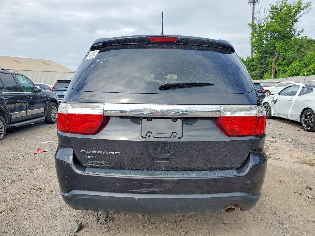 2012 Dodge Durango Sxt Black vin: 1C4RDJAG0CC130960