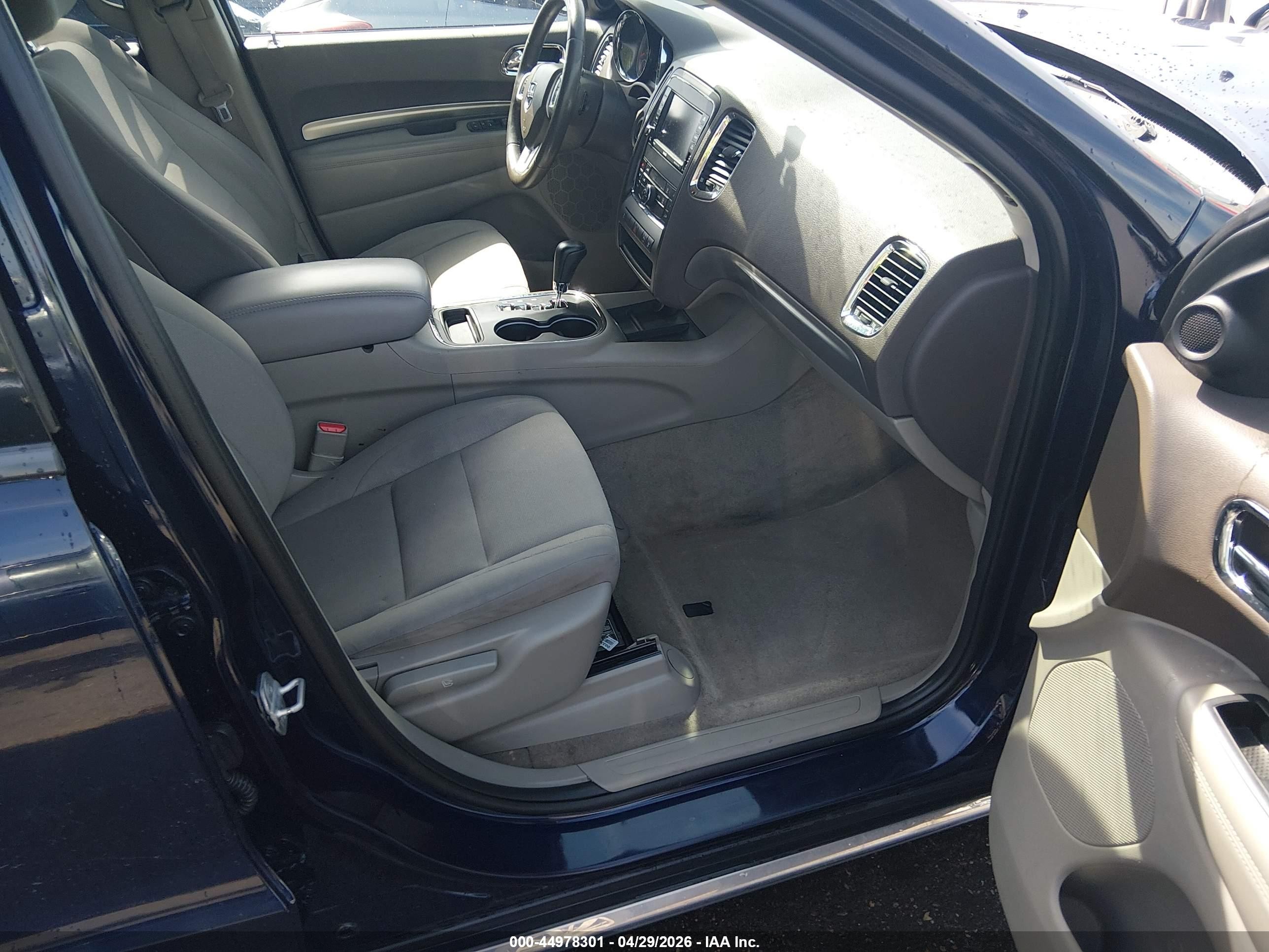 2012 Dodge Durango Sxt Blue vin: 1C4RDJAG0CC212834