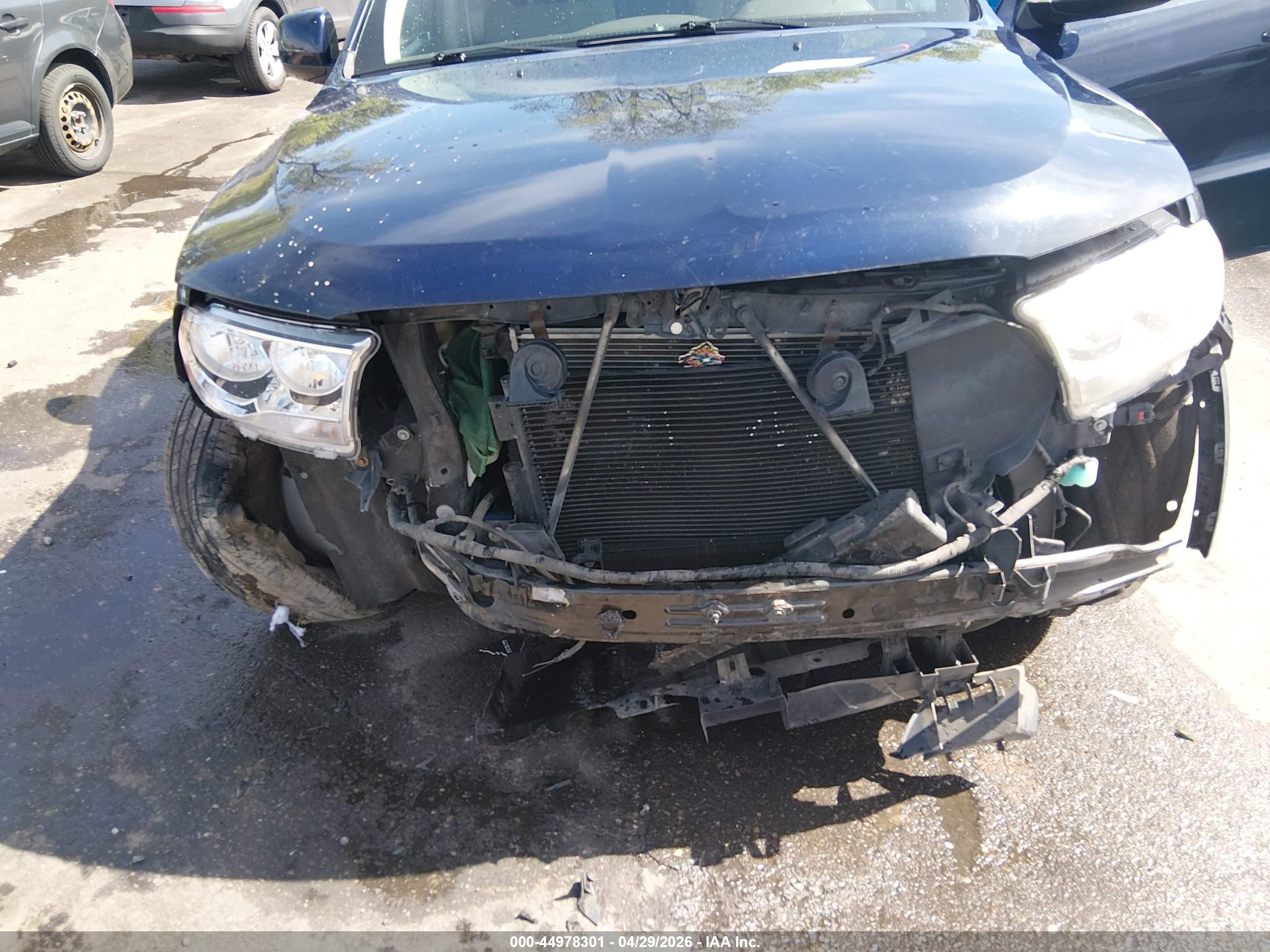 2012 Dodge Durango Sxt Blue vin: 1C4RDJAG0CC212834