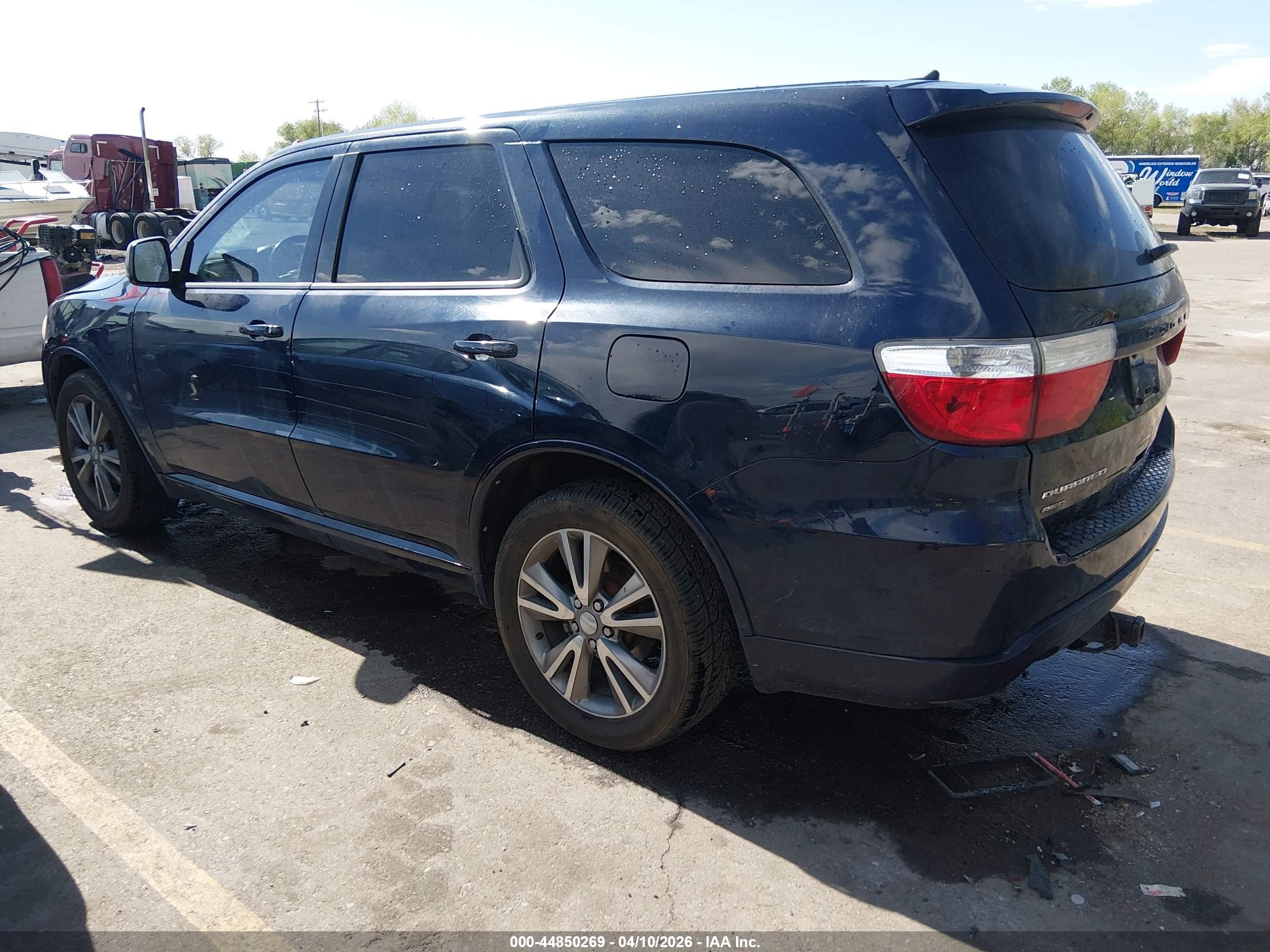 2013 Dodge Durango Sxt Blue vin: 1C4RDJAG0DC629033