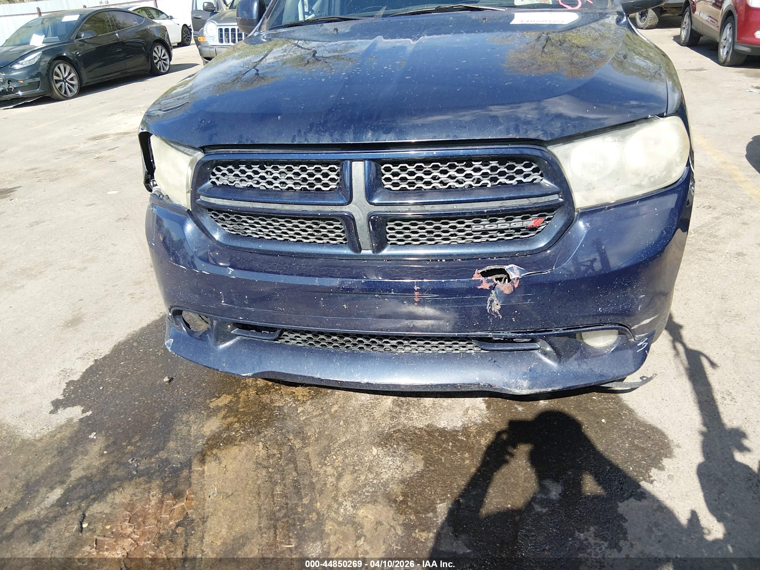 2013 Dodge Durango Sxt Blue vin: 1C4RDJAG0DC629033