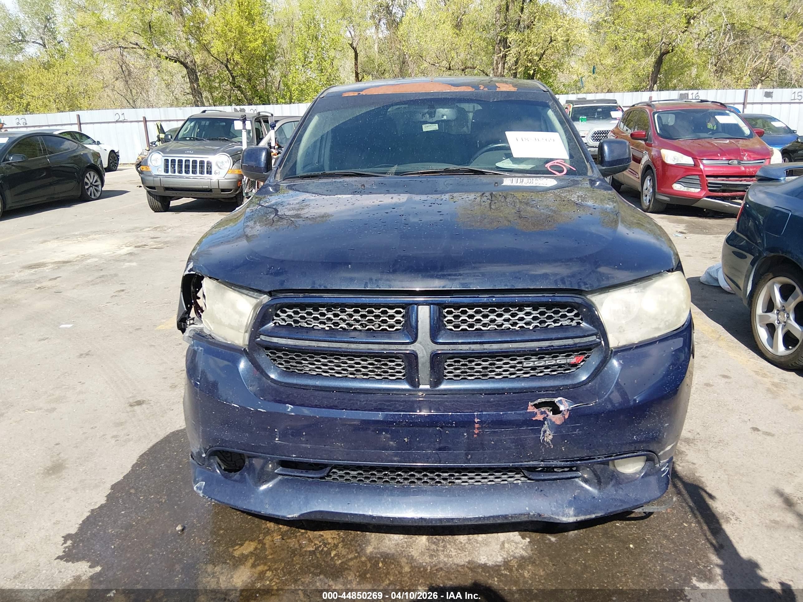 2013 Dodge Durango Sxt Blue vin: 1C4RDJAG0DC629033
