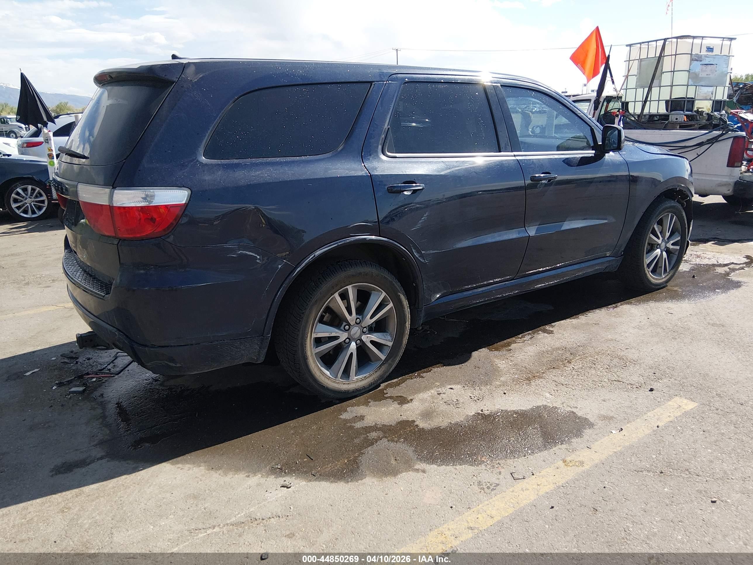 2013 Dodge Durango Sxt Blue vin: 1C4RDJAG0DC629033
