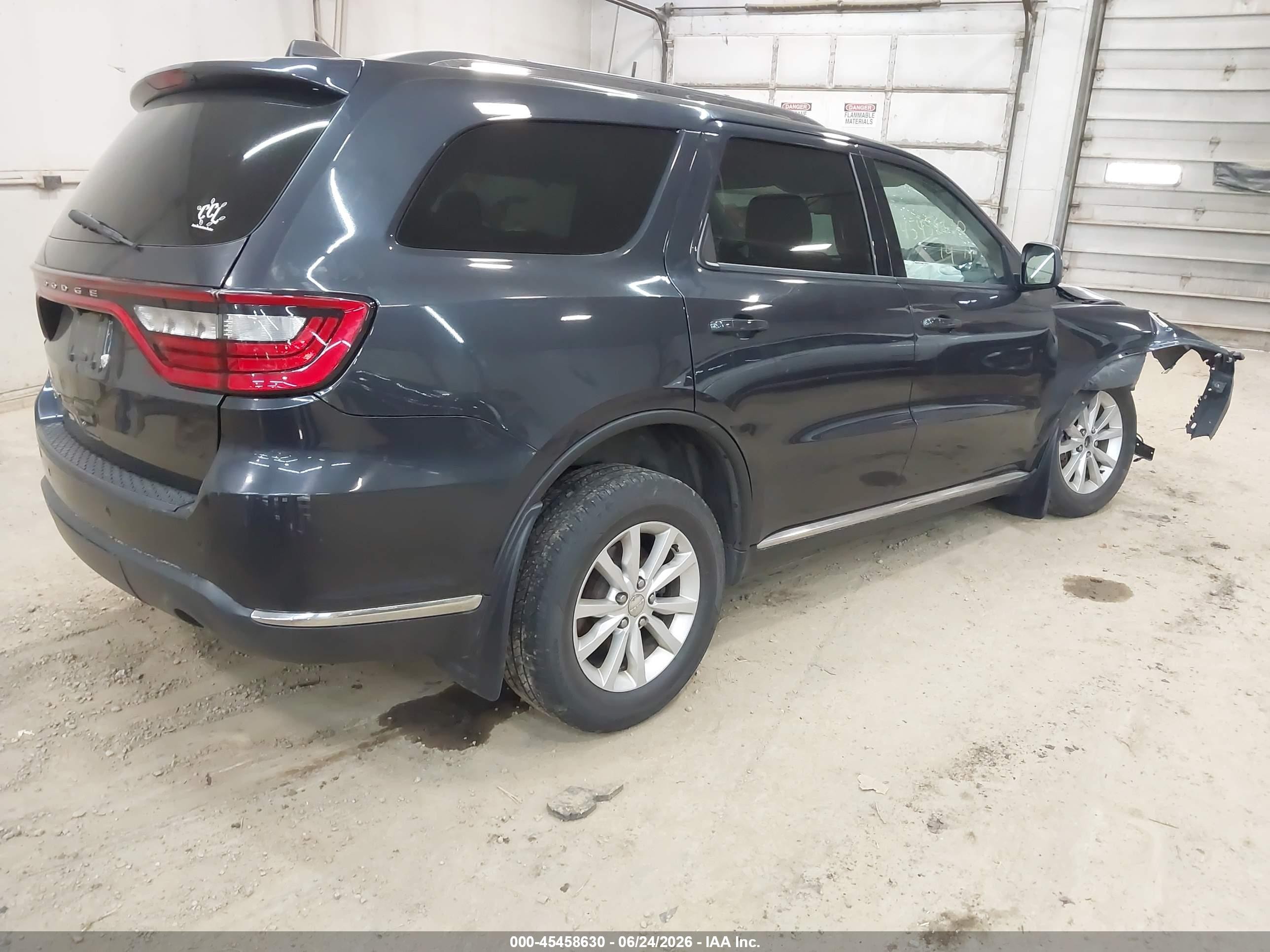 2014 Dodge Durango Sxt Black vin: 1C4RDJAG0EC595144