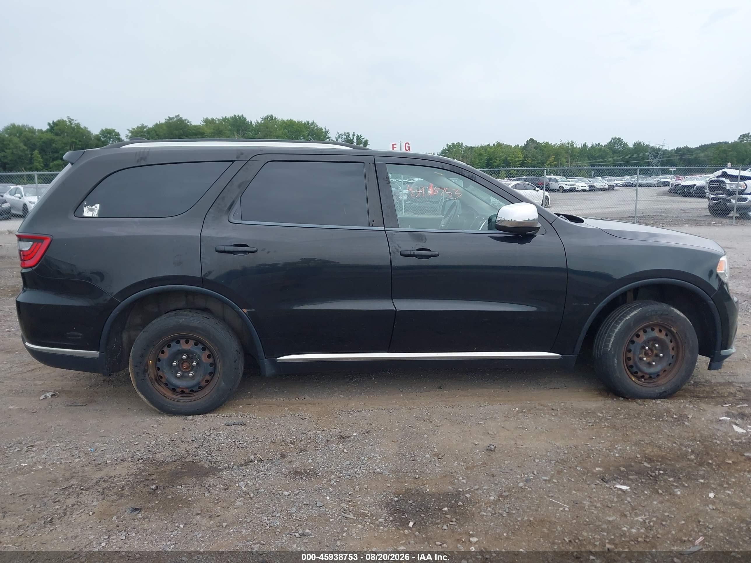 2014 Dodge Durango Sxt Черный vin: 1C4RDJAG0EC598075