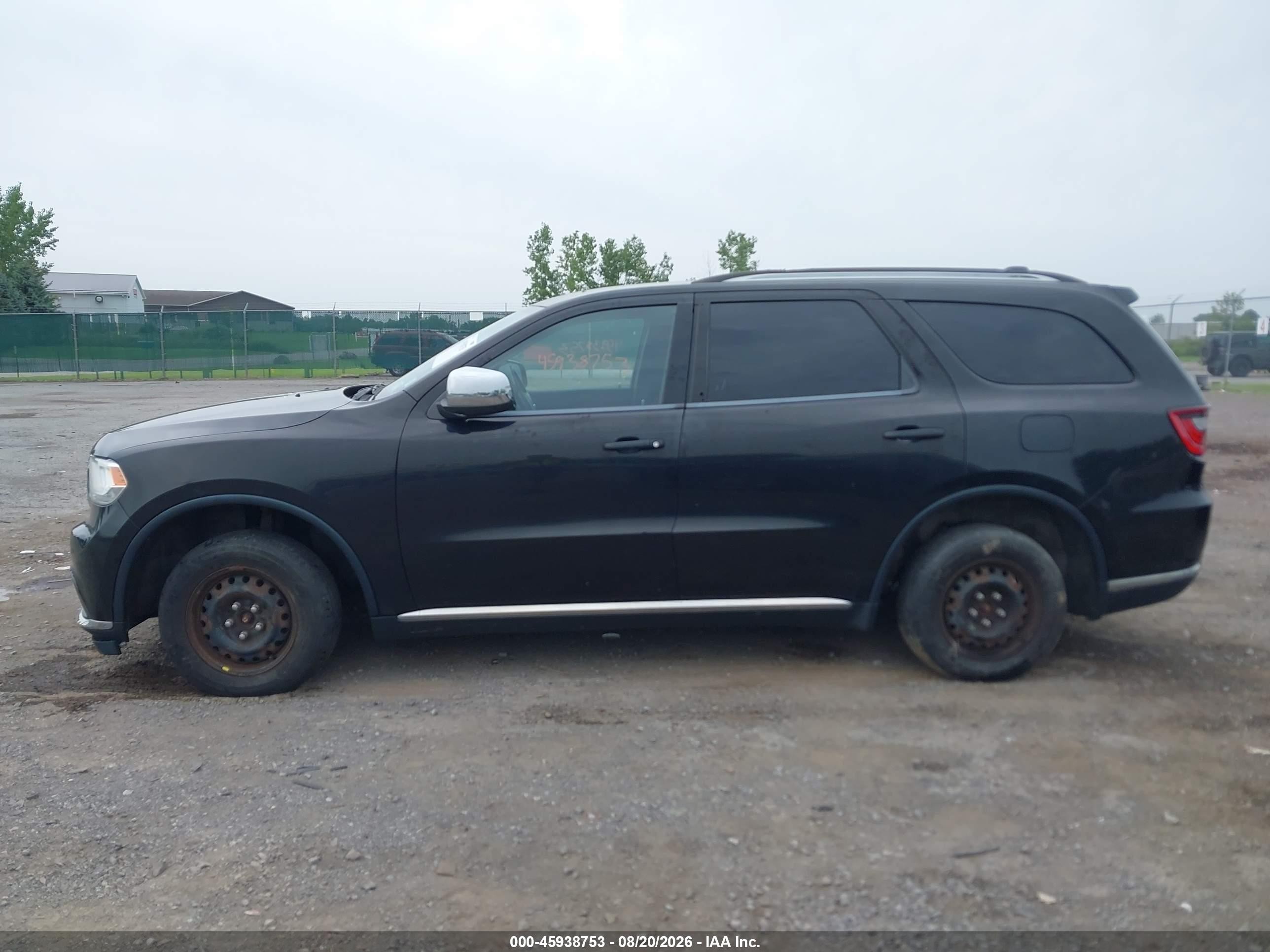 2014 Dodge Durango Sxt Черный vin: 1C4RDJAG0EC598075