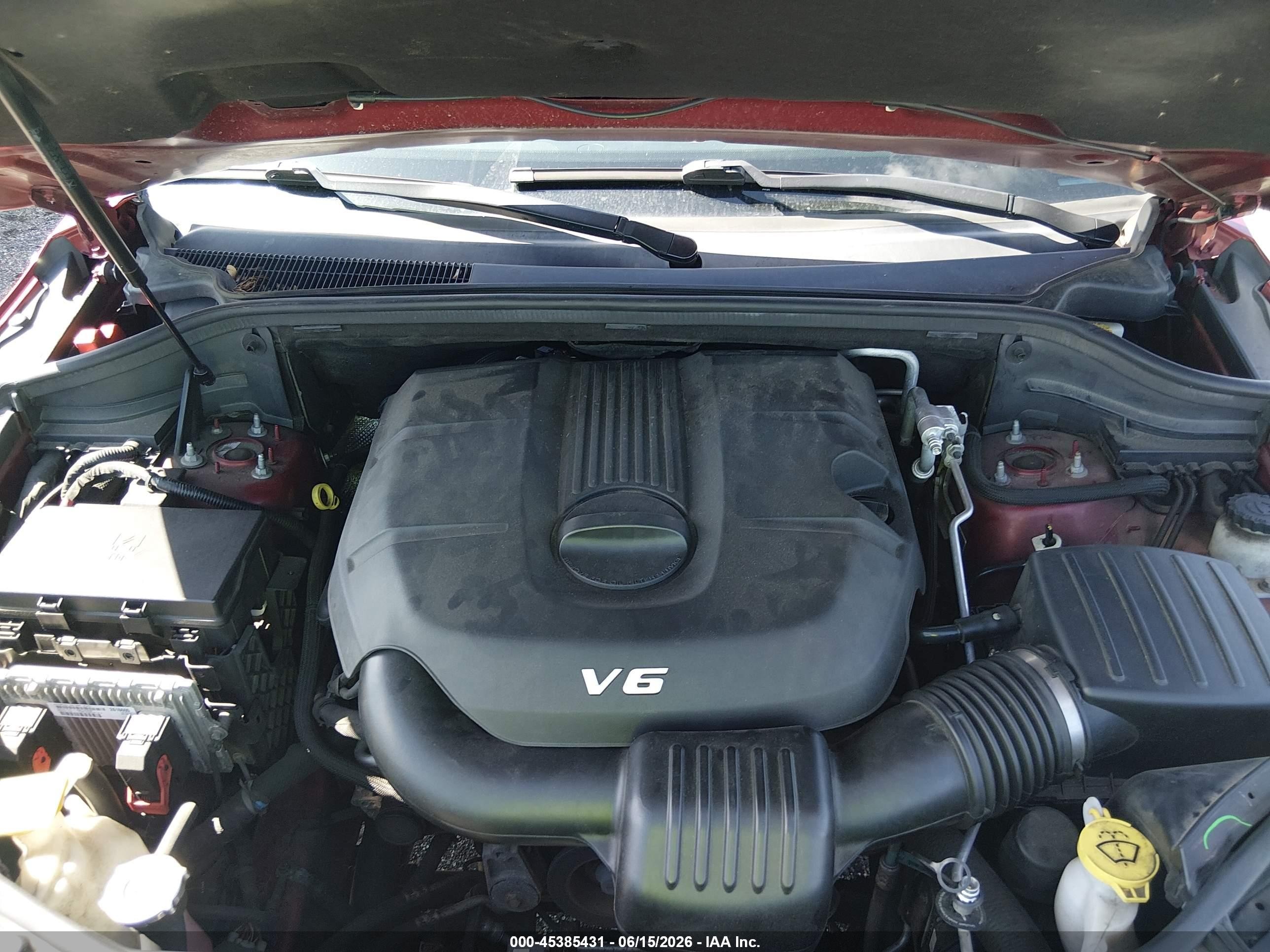 2014 Dodge Durango Sxt Red vin: 1C4RDJAG0EC971213