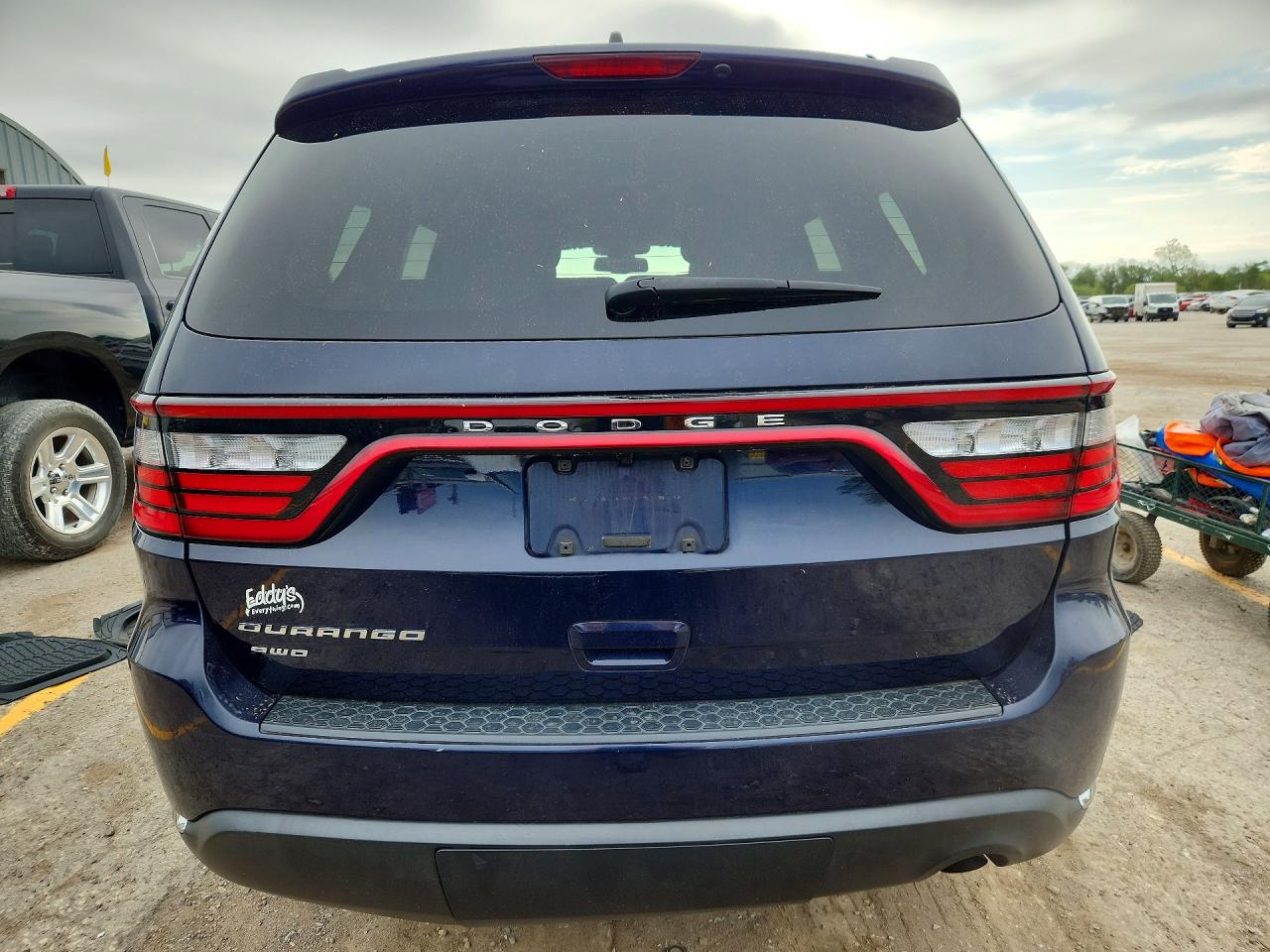 2015 Dodge Durango Sxt Blue vin: 1C4RDJAG0FC858041
