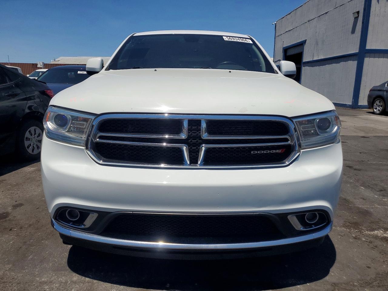 2015 Dodge Durango Sxt Белый vin: 1C4RDJAG0FC874370