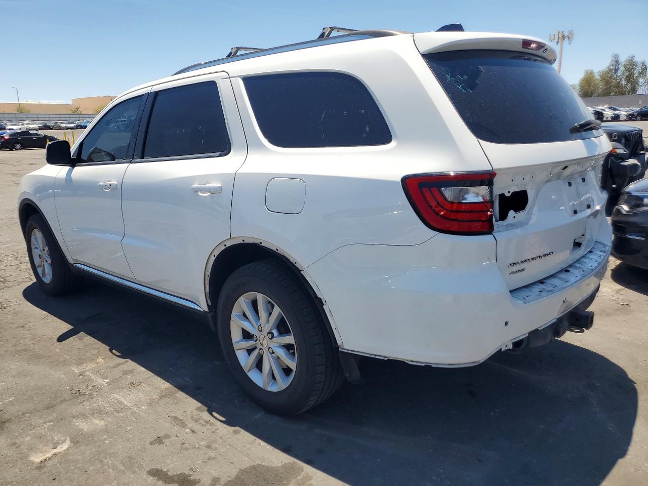 2015 Dodge Durango Sxt Белый vin: 1C4RDJAG0FC874370