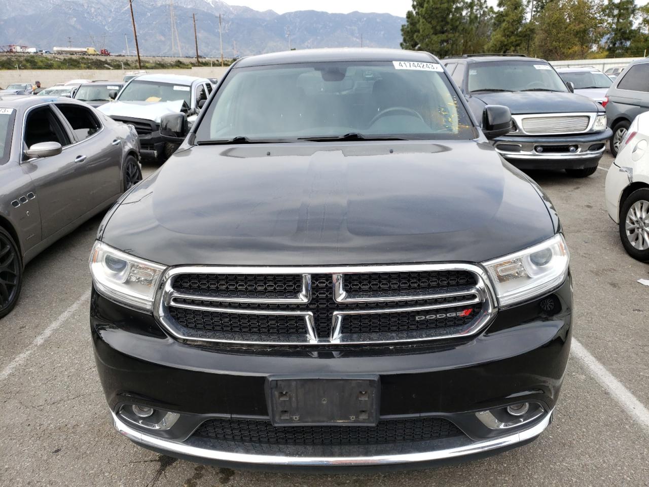 2020 Dodge Durango Sxt Black vin: 1C4RDJAG0LC262634