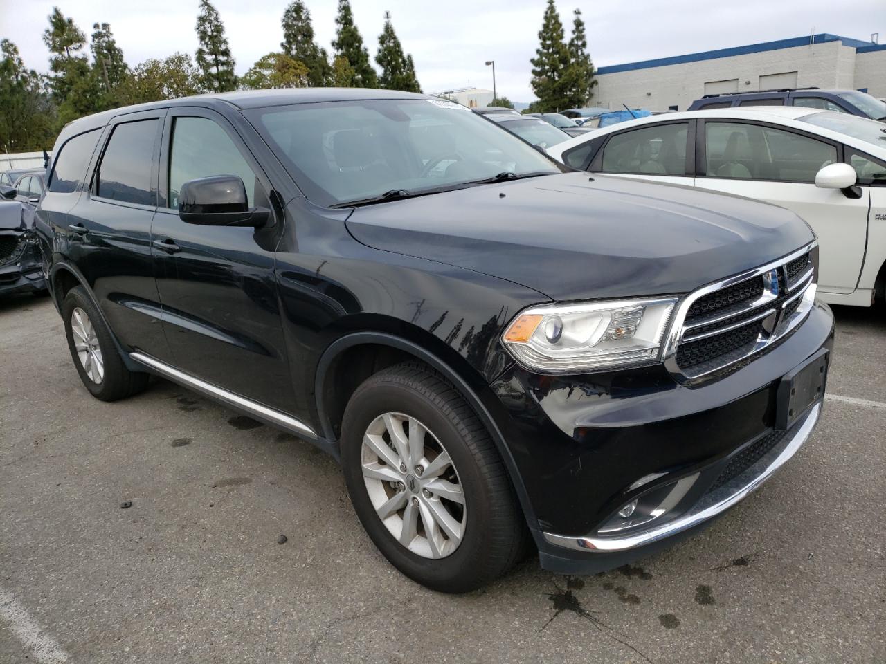 2020 Dodge Durango Sxt Black vin: 1C4RDJAG0LC262634