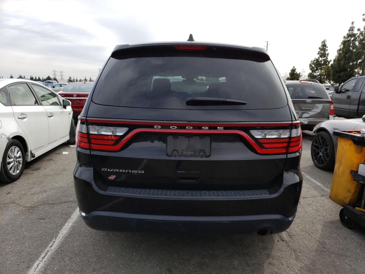 2020 Dodge Durango Sxt Black vin: 1C4RDJAG0LC262634