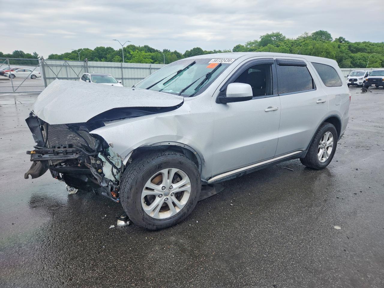 2012 Dodge Durango Sxt Серебряный vin: 1C4RDJAG1CC152398