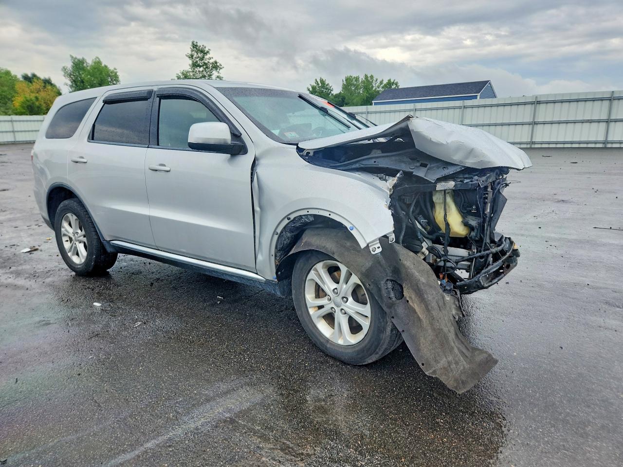 2012 Dodge Durango Sxt Silver vin: 1C4RDJAG1CC152398