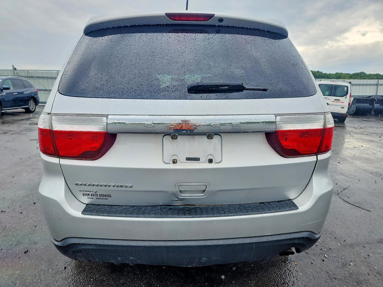 2012 Dodge Durango Sxt Silver vin: 1C4RDJAG1CC152398