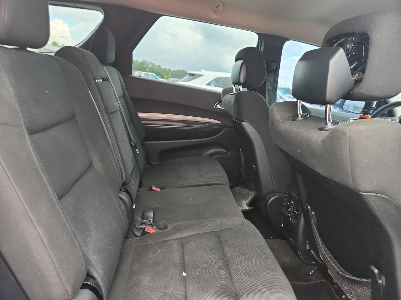 2013 Dodge Durango White vin: 1C4RDJAG1DC654166