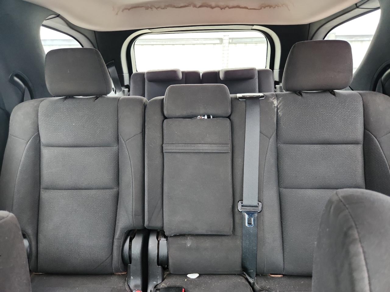 2013 Dodge Durango White vin: 1C4RDJAG1DC654166