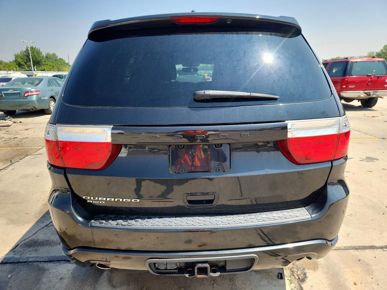 2013 Dodge Durango Sxt Black vin: 1C4RDJAG1DC661683