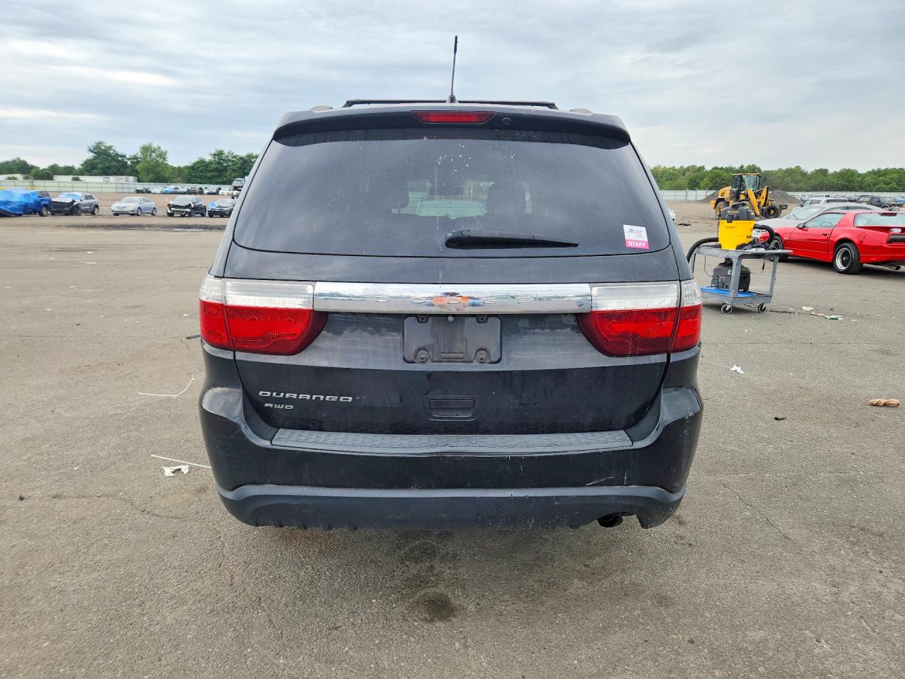 2013 Dodge Durango Sxt Black vin: 1C4RDJAG1DC666043
