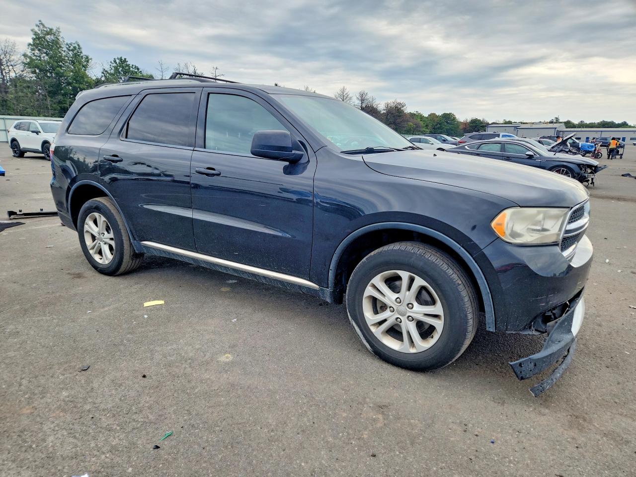 2013 Dodge Durango Sxt Black vin: 1C4RDJAG1DC666043