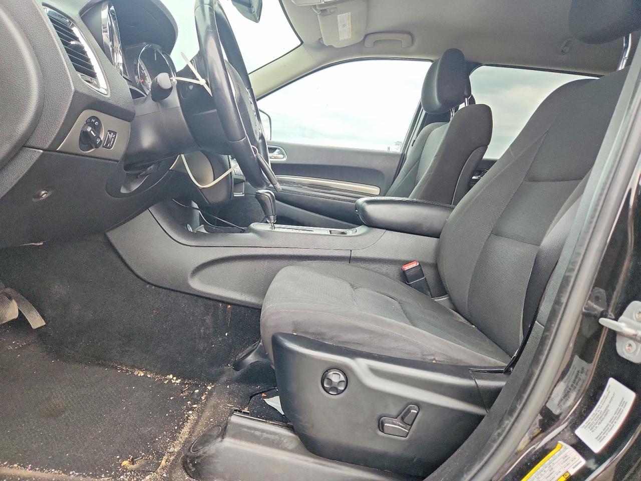 2013 Dodge Durango Sxt Black vin: 1C4RDJAG1DC666043