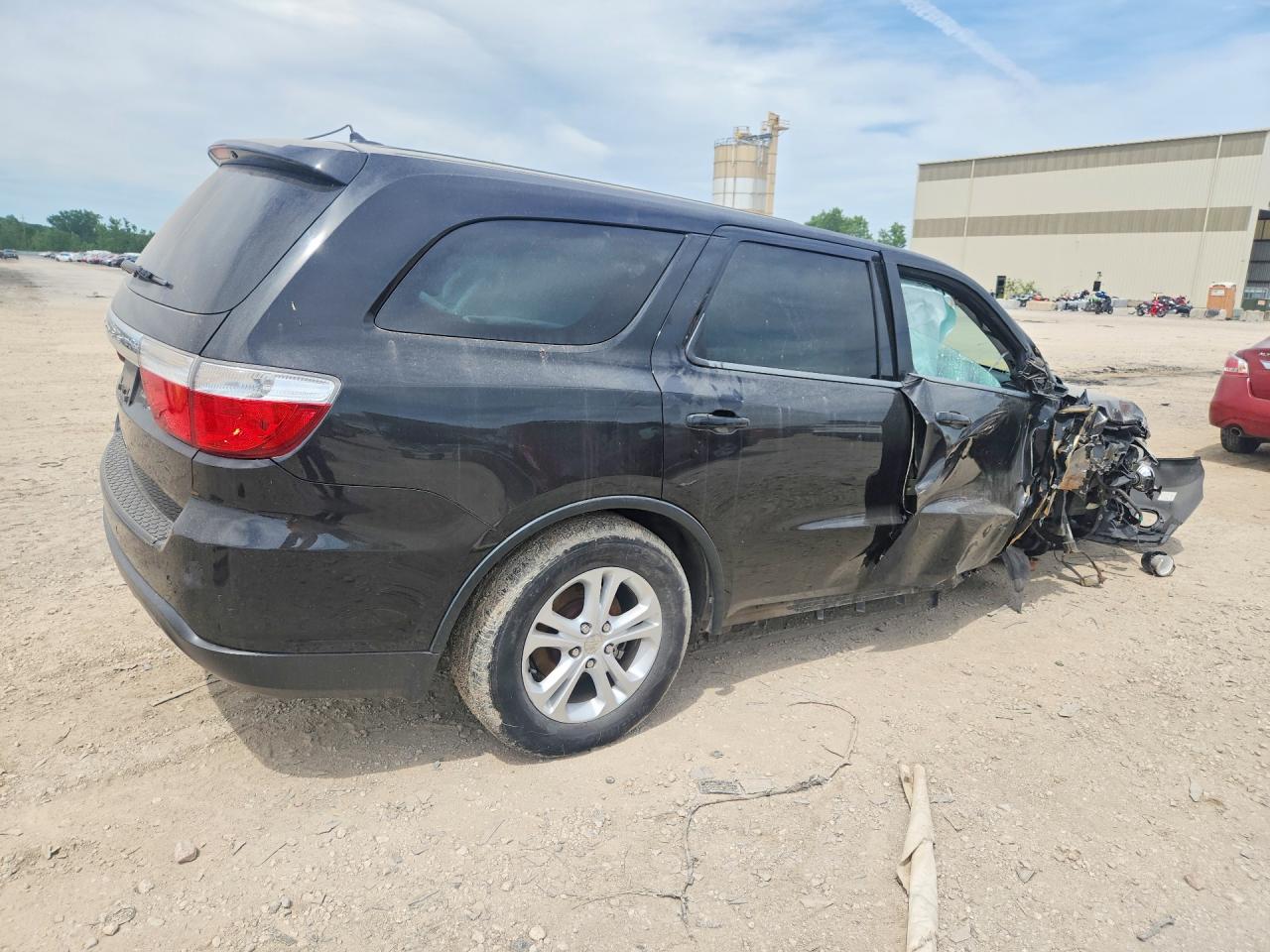 2013 Dodge Durango Sxt Black vin: 1C4RDJAG1DC672764