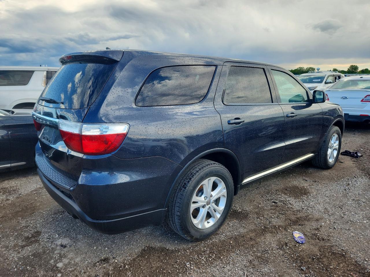 2013 Dodge Durango Sxt Black vin: 1C4RDJAG1DC674417