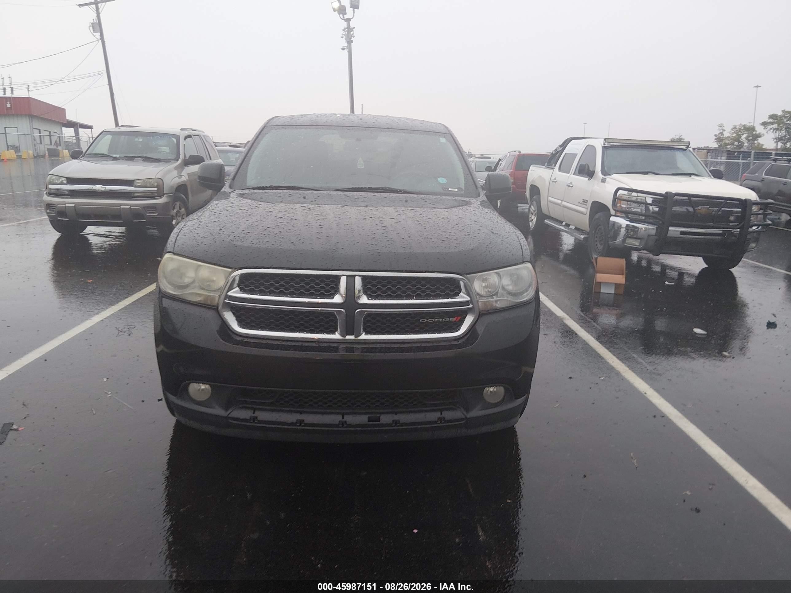 2013 Dodge Durango Sxt Black vin: 1C4RDJAG1DC696448