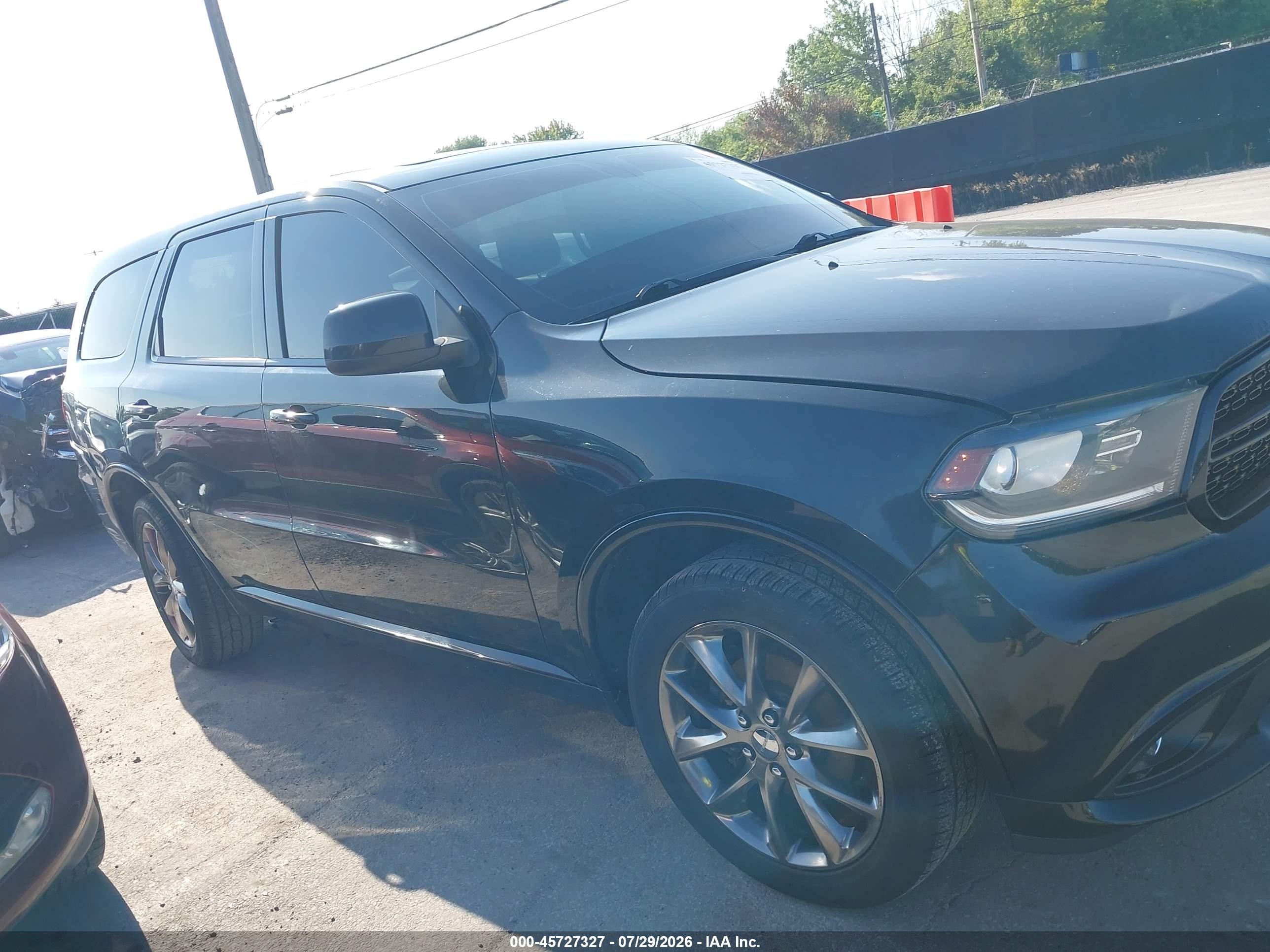 2014 Dodge Durango Sxt Black vin: 1C4RDJAG1EC323623