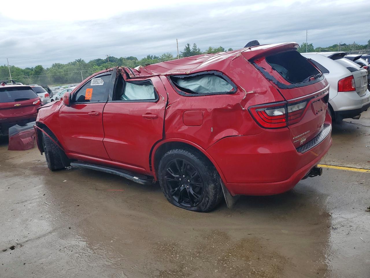2014 Dodge Durango Sxt Red vin: 1C4RDJAG1EC345489